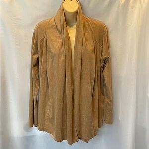 Chico’s Suede-like Open Jacket